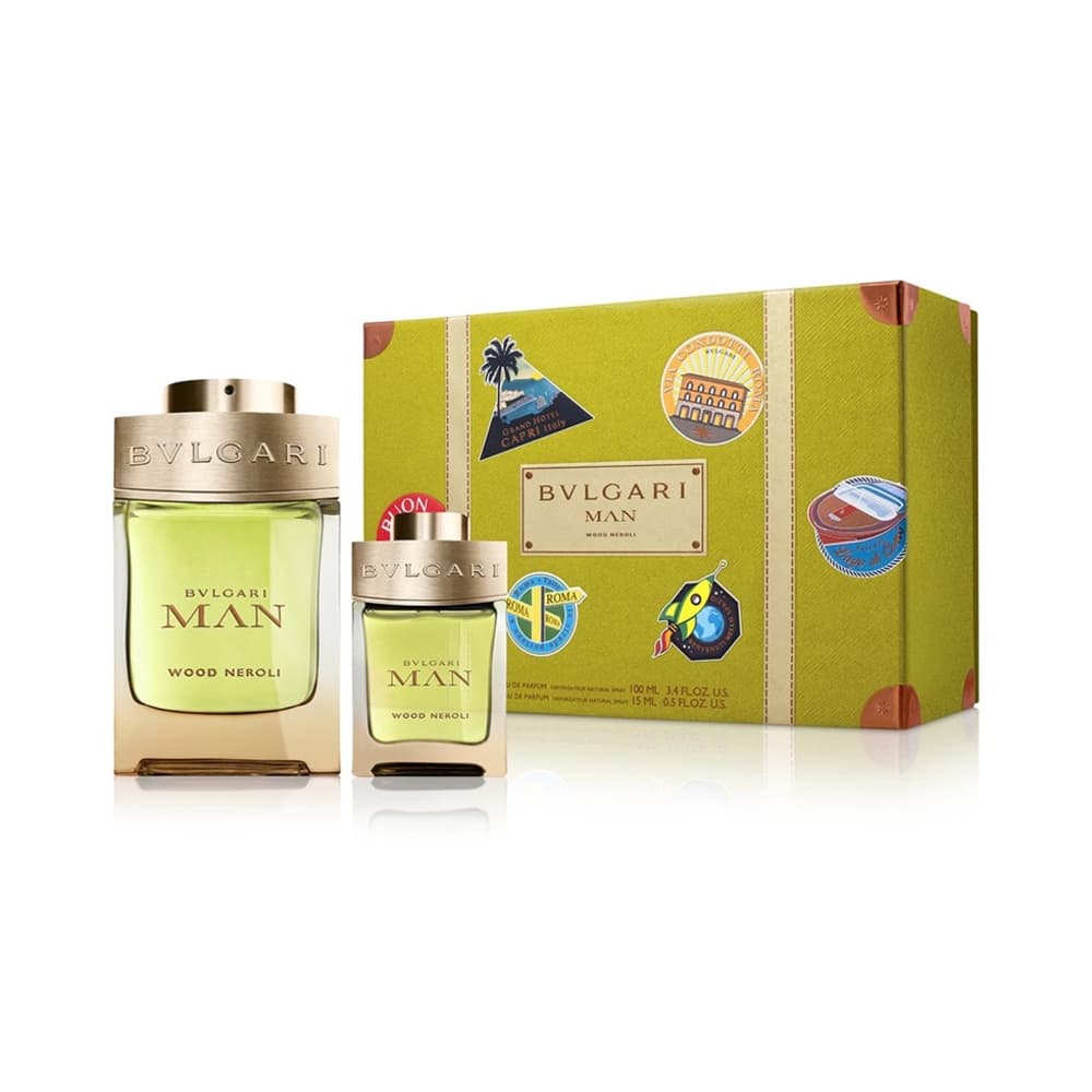 Bvlgari Wood Neroli EDP 100ml+15ml+Pouch Set