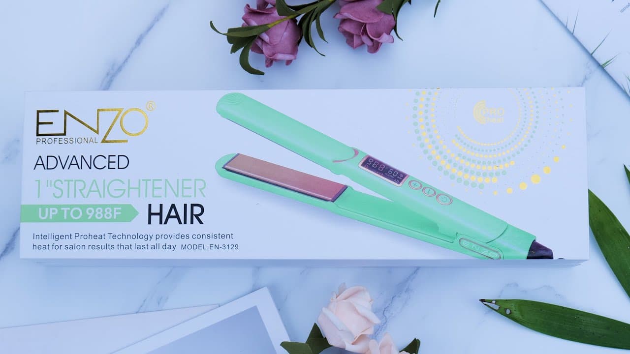 ENZO HAIR STRAIGHTENER 988F