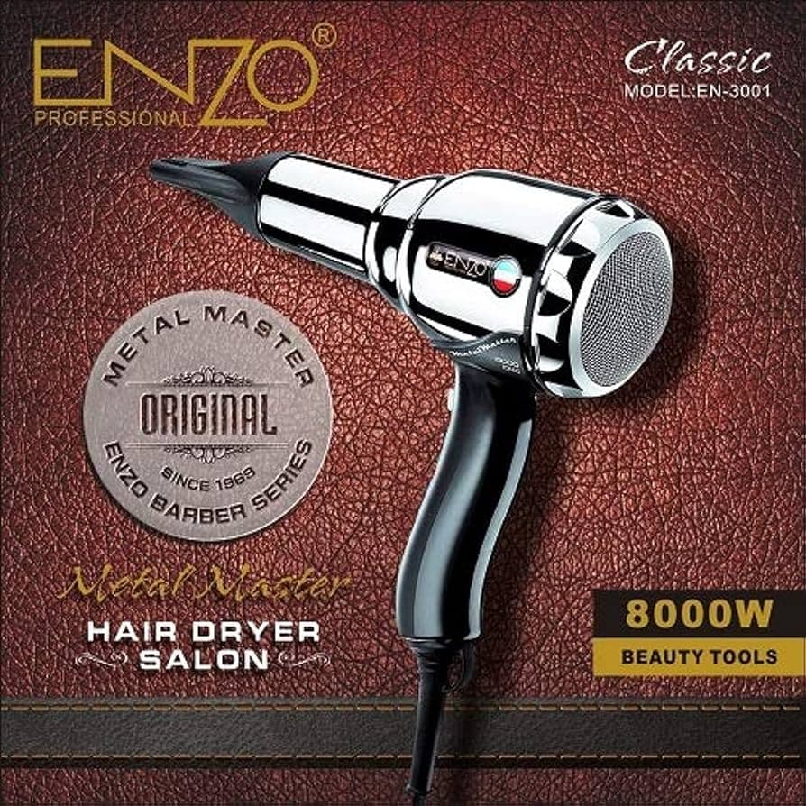 ENZO HAIR DRYER METAL MASTER 8000W