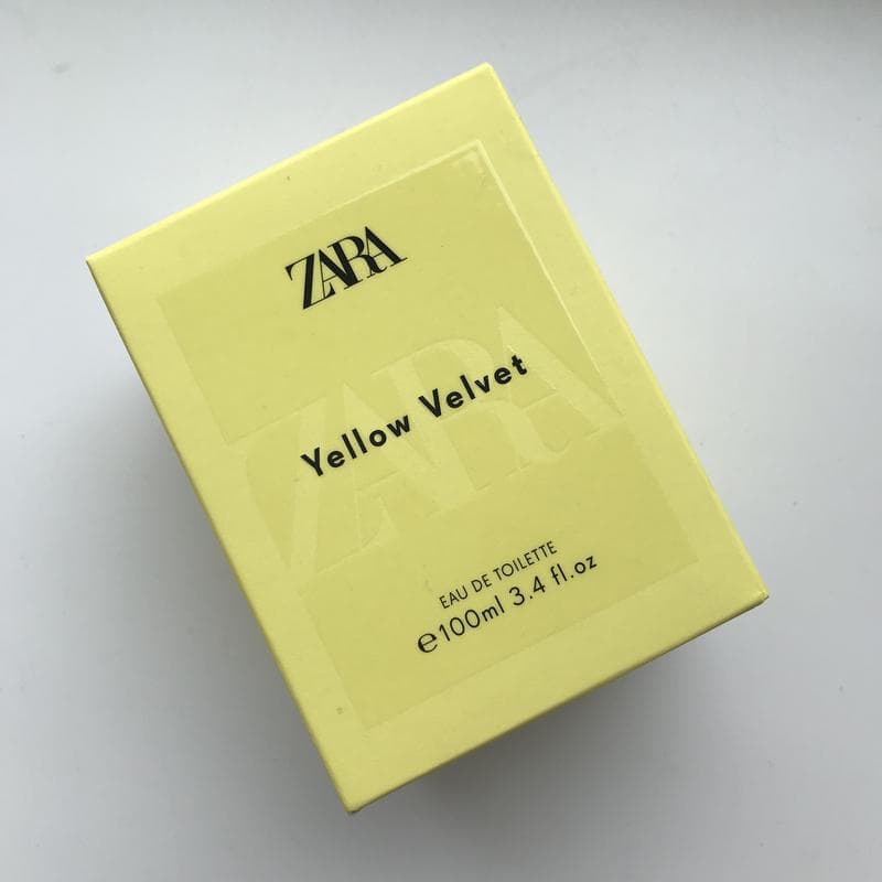 zara yellow velvet Eau de toilette 100 ml