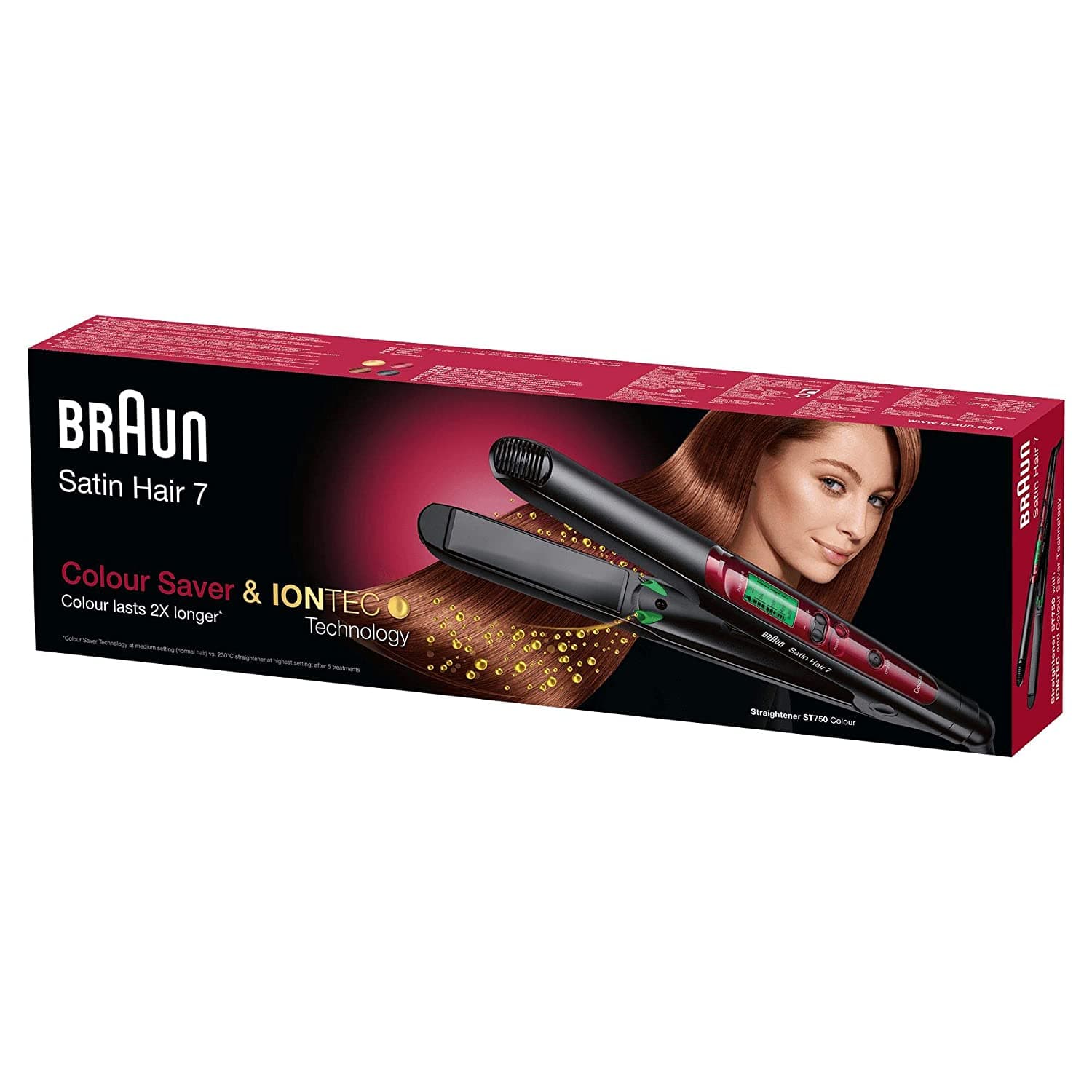 Braun Color Satin Hair 7 Straightener ST750