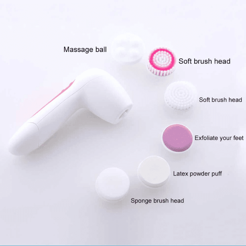 Facial Cleansing & Massaging Device 6in1