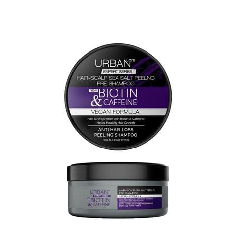 Peeling Shampoo URBAN CARE Biotin & Caffeine