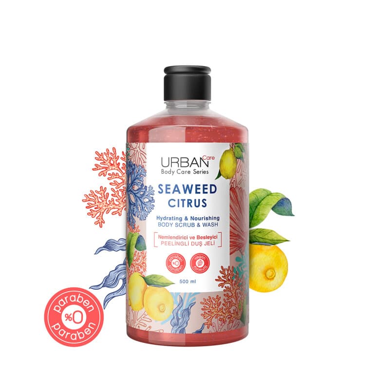 SEAWEED CITRUS BODY SCRUB & WASH
