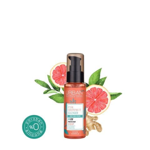 Pink Grapefruit Ginger Hair Serum + UV Protectant