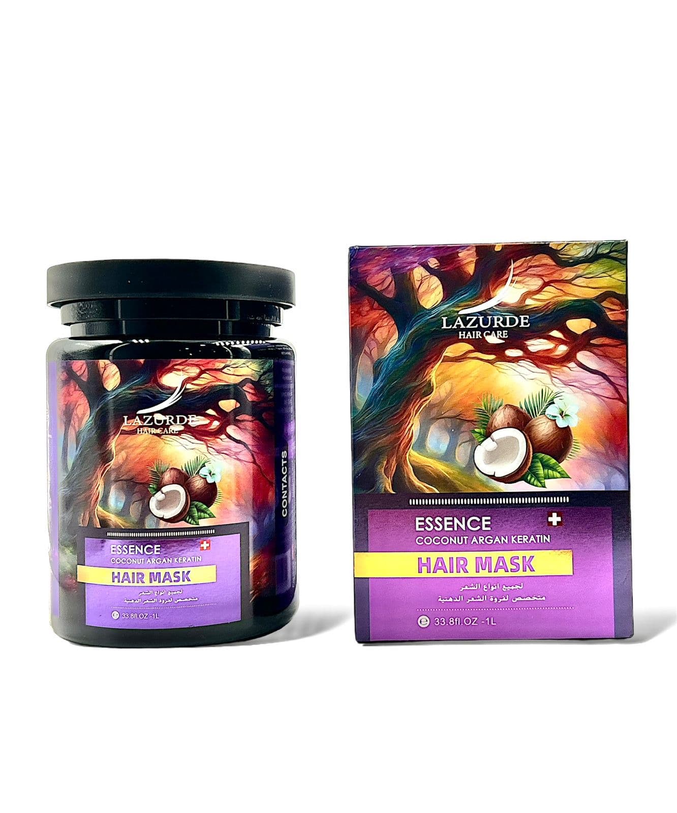Hair Mask Coconut Argan Keratin
