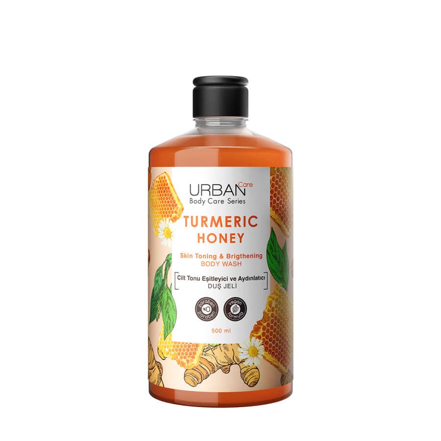 TURMERIC HONEY BODY WASH 500ML
