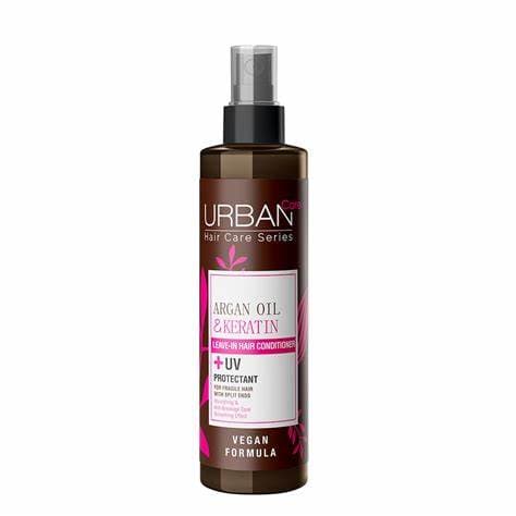 Argan oil and keratin in hair cond