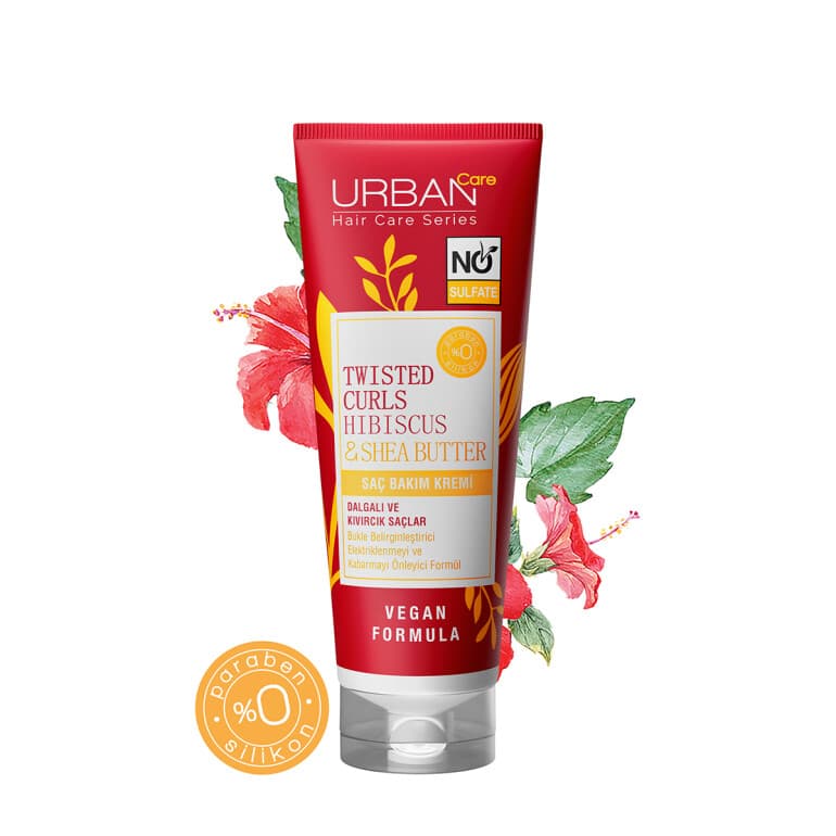 TWISTED CURLS HIBISCUS & SHEA BUTTER CON