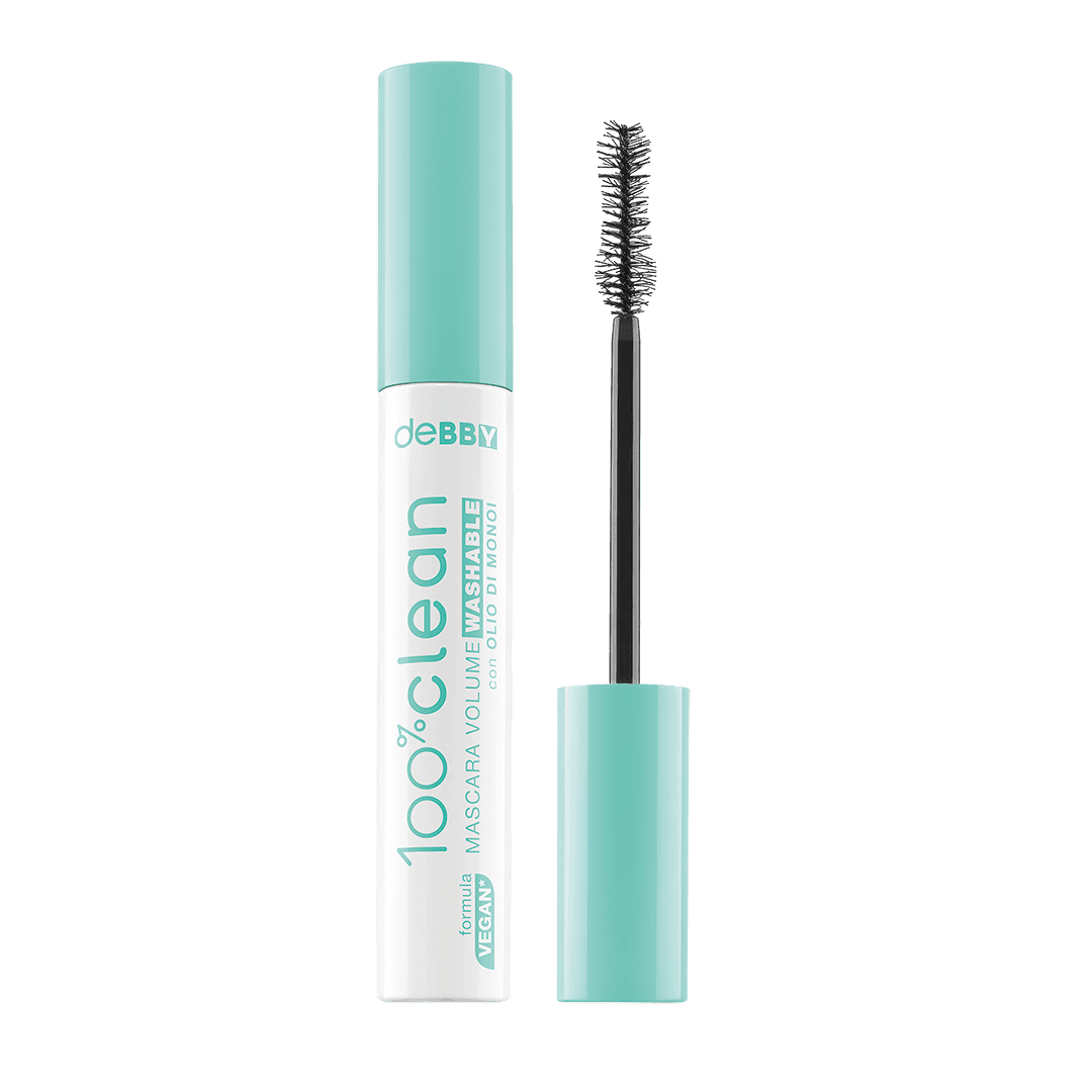 100% CLEAN MASCARA WASHABLE