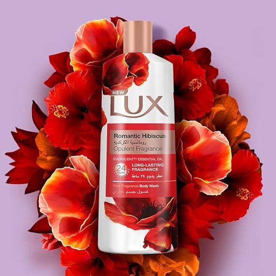 Lux Romantic Hibiscus Body Wash