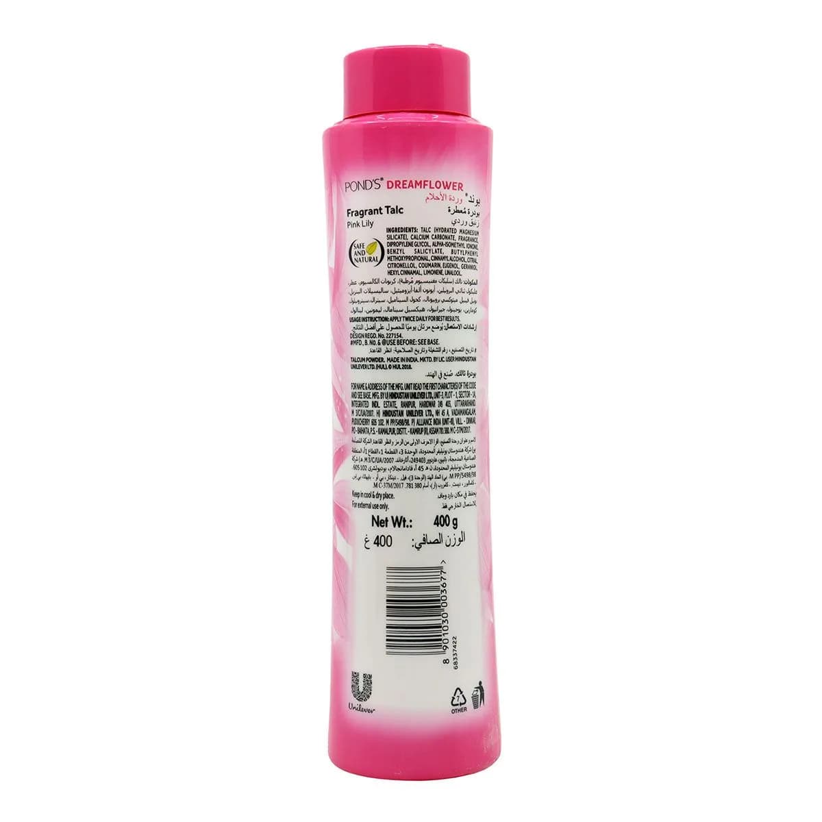 Ponds Dreamflower Fragrant Talc