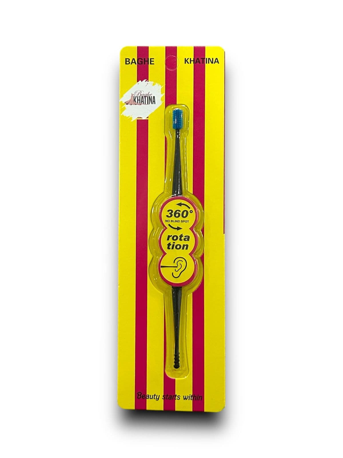 Ear cleaning tool with 360° rotation technology.