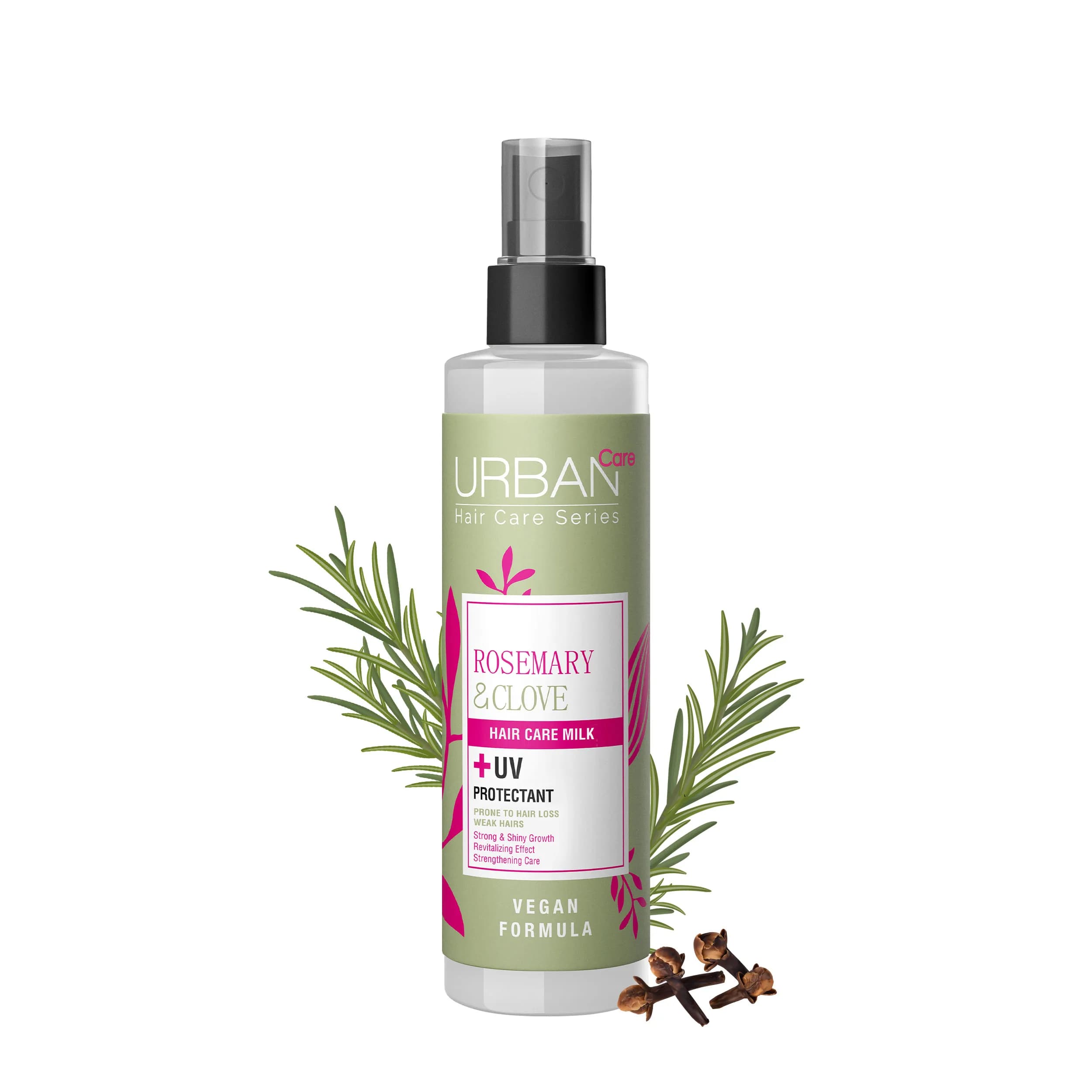 Moisturizing milk rosemary and cloves