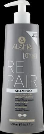 Repairing shampoo for damaged and stressed hair
