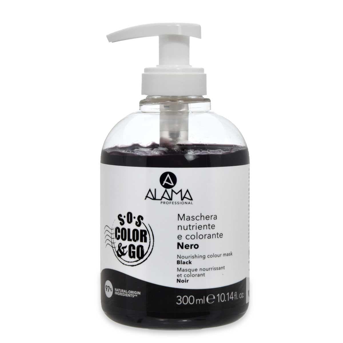Alama s.o.s. & go mask maschera colorante nero