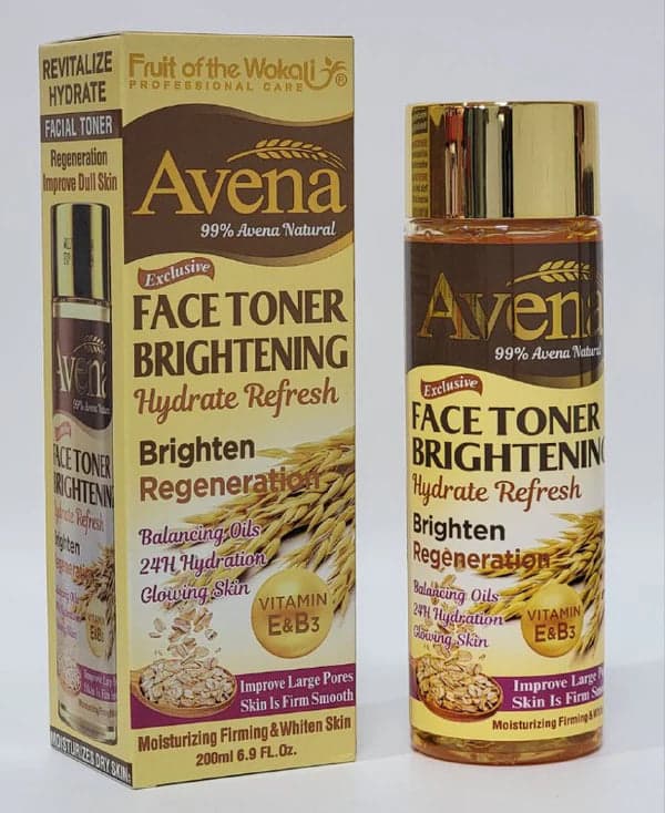 TONICO FACIAL DE AVENA ORGANICA