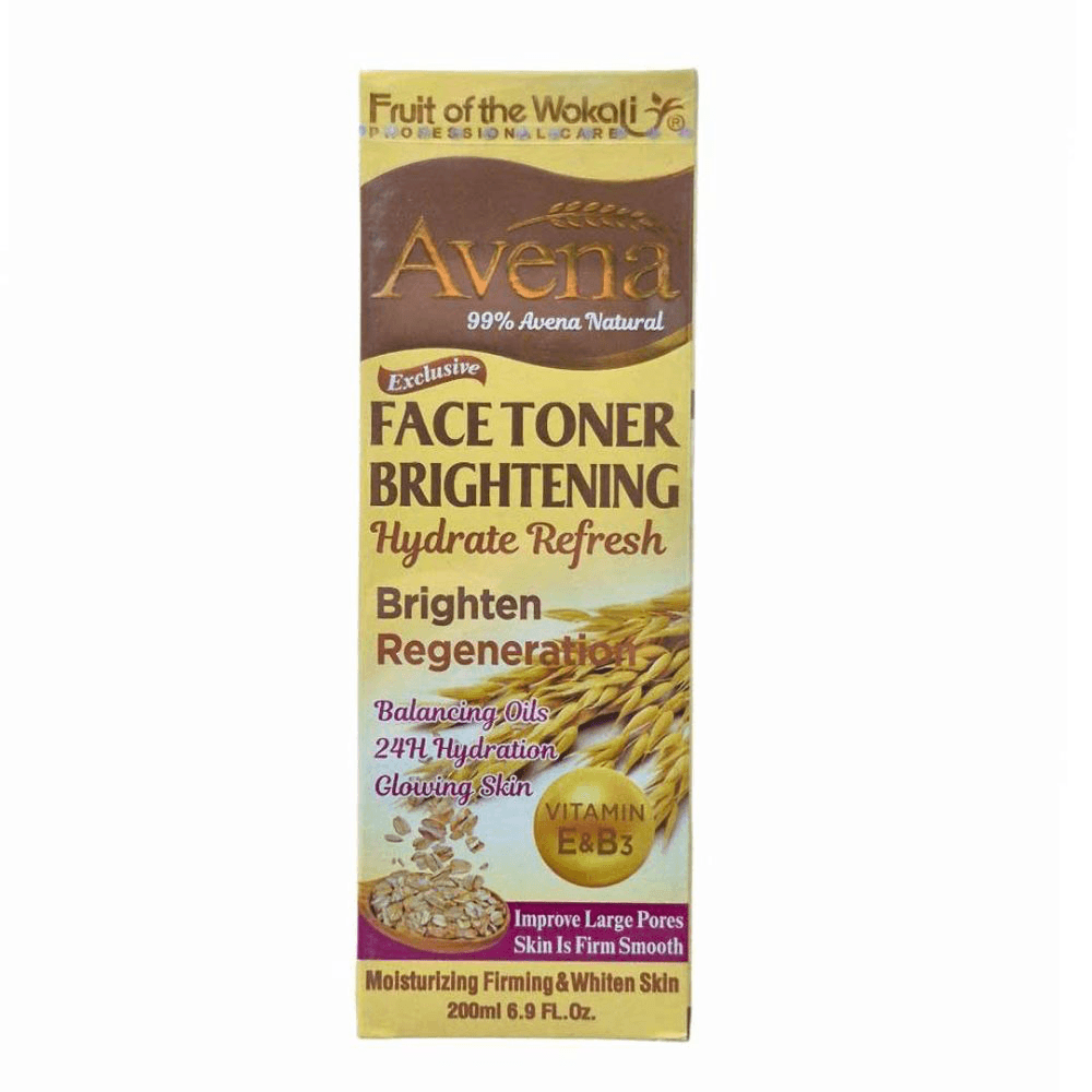TONICO FACIAL DE AVENA ORGANICA