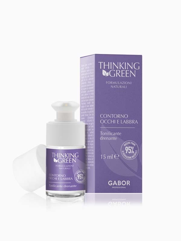Gabor Thinking Green Eye & Lip Contour
