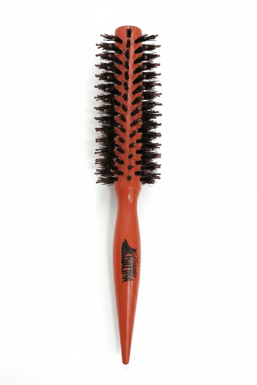 thermal middle hair brush