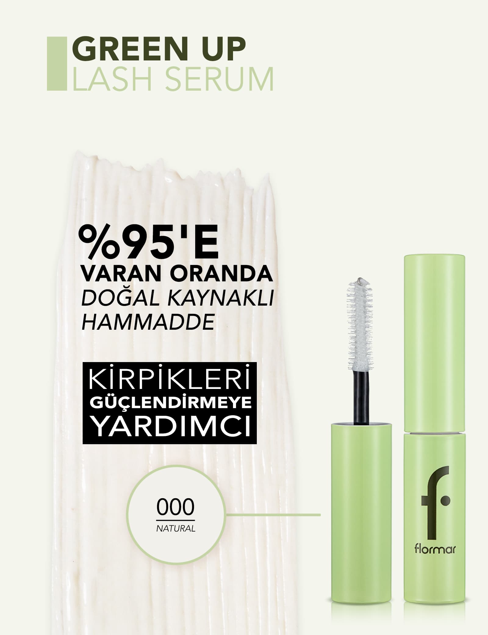 Green Up Strengthening Vegan Lash Serum