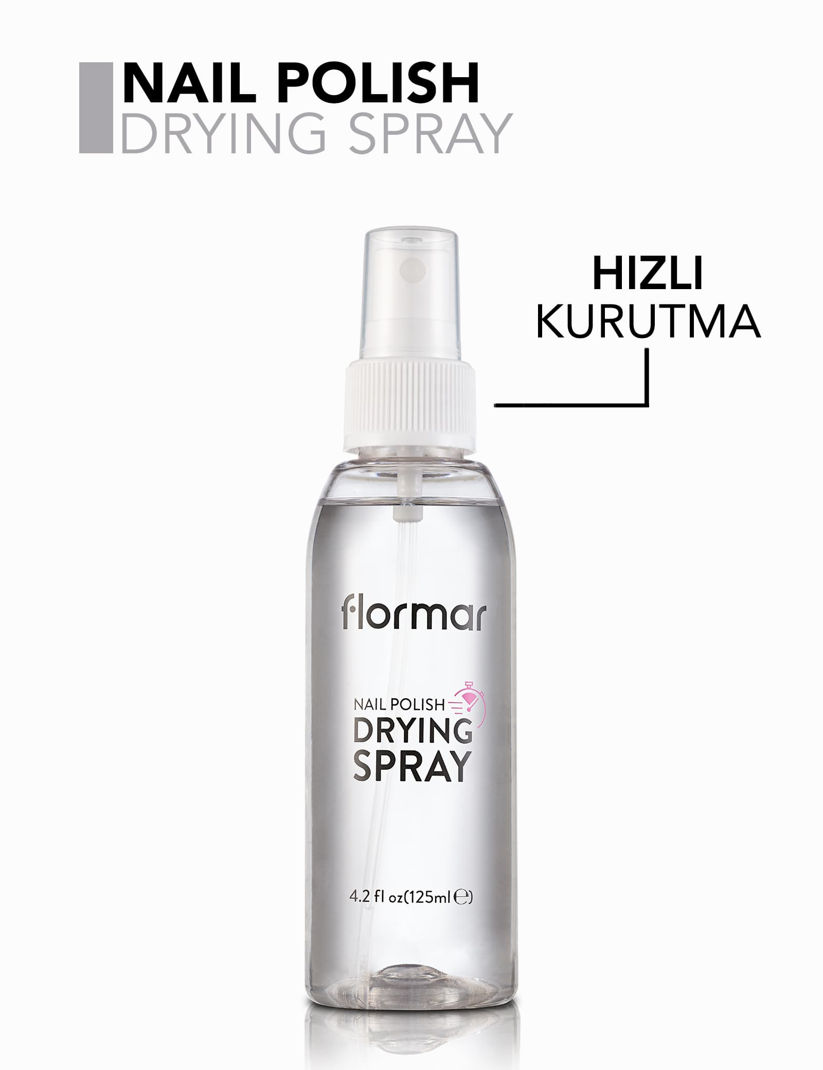 Nail Polish Drying Spray with Vitamin E