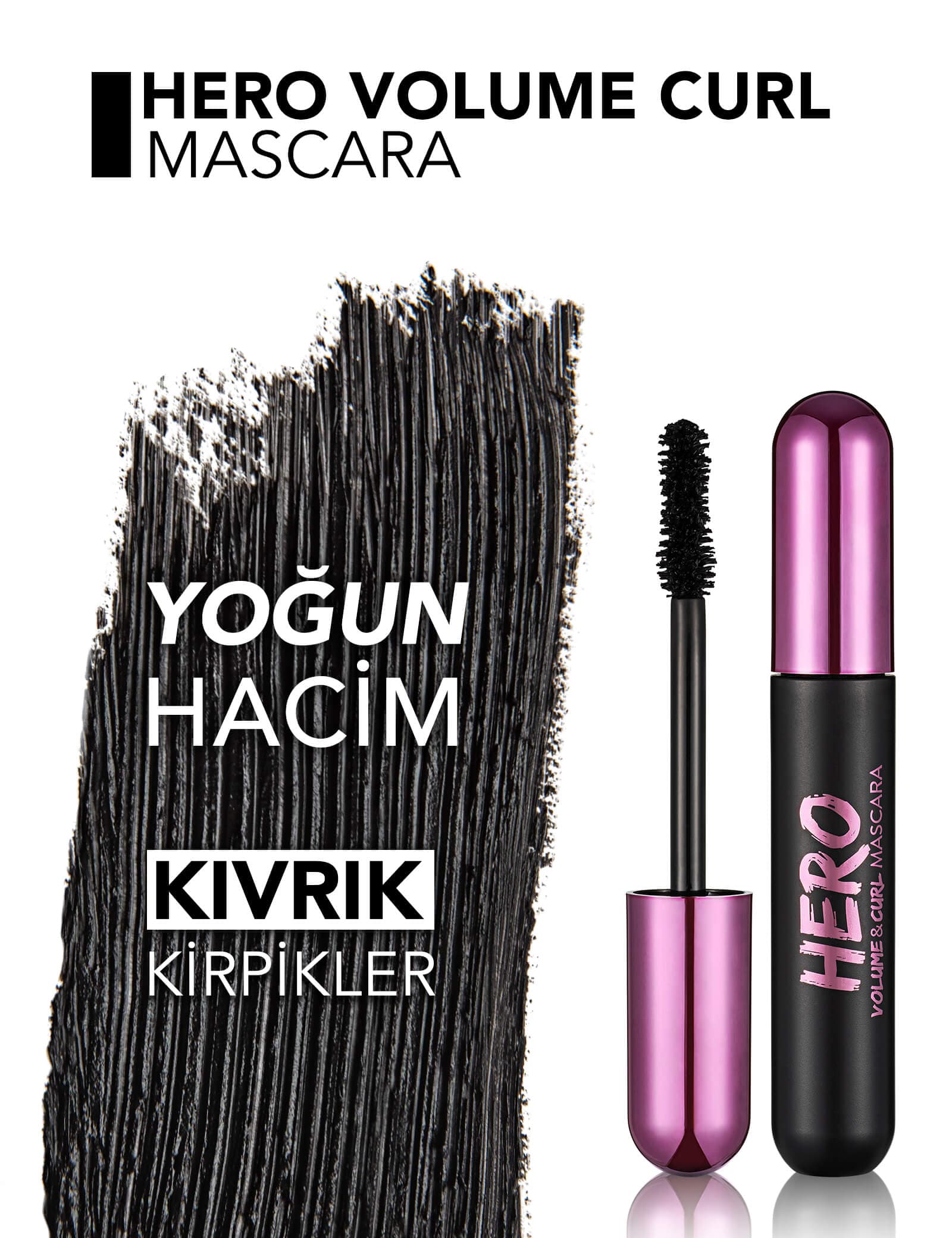 Hero Volume & Curl Intense Volumizing Curl Mascara