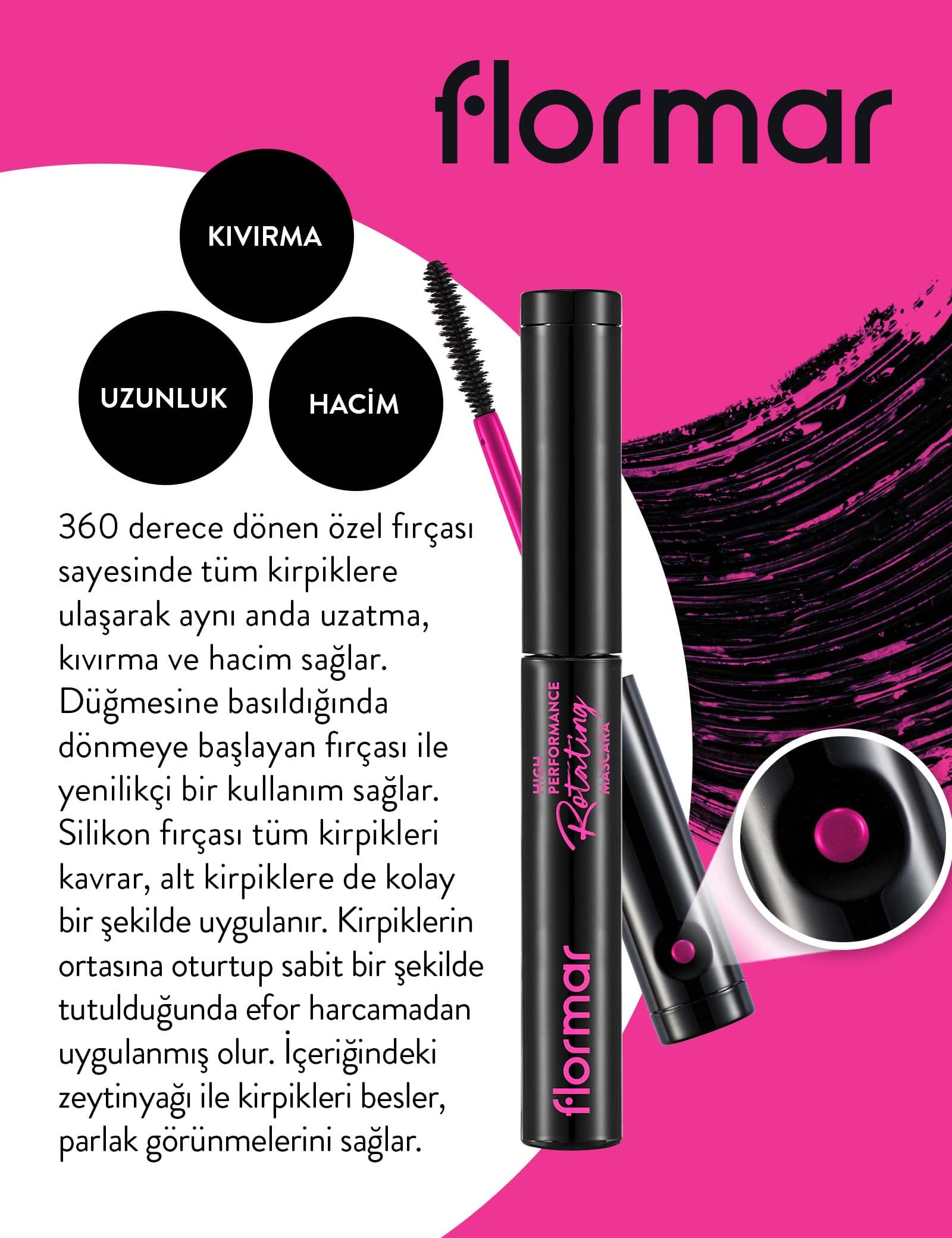 High Performance Rotating Mascara