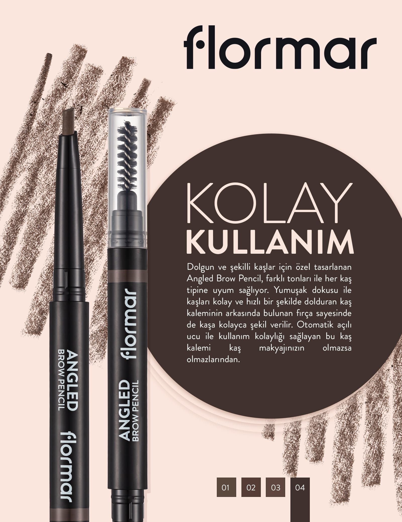 Angled Brow Eyebrow Pencil