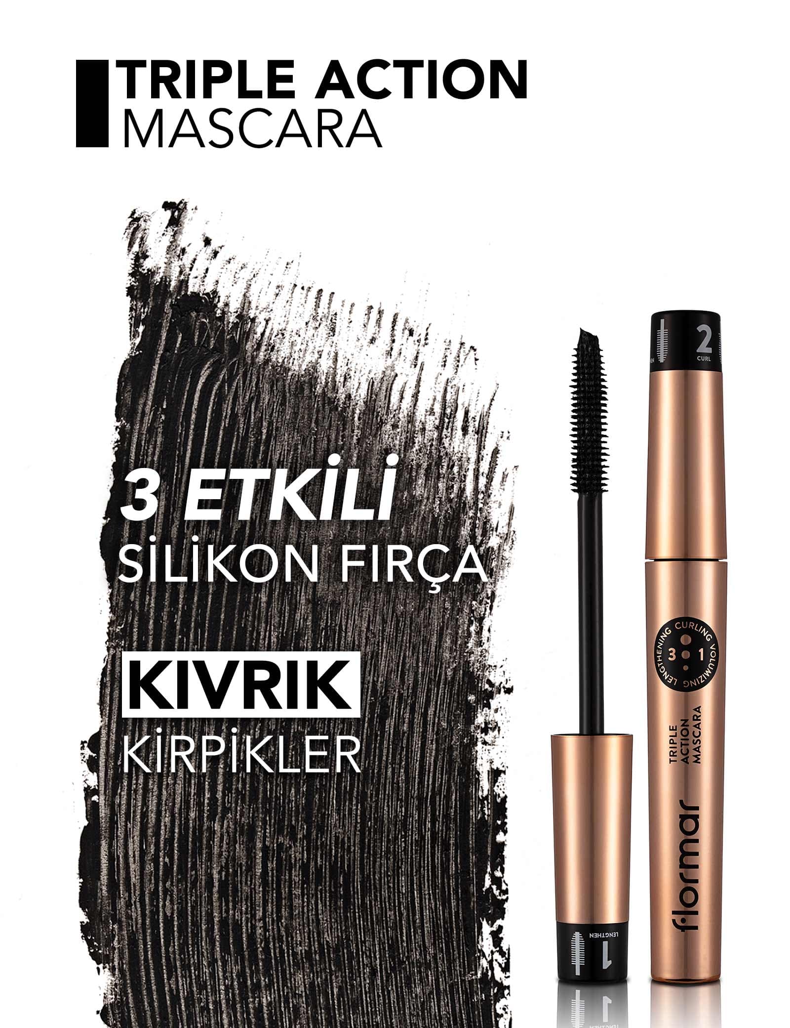 Triple Action Mascara