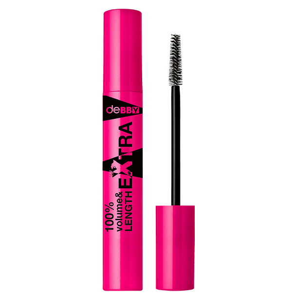 MASCARA 100% VOLUME + LENGTH EXTRA