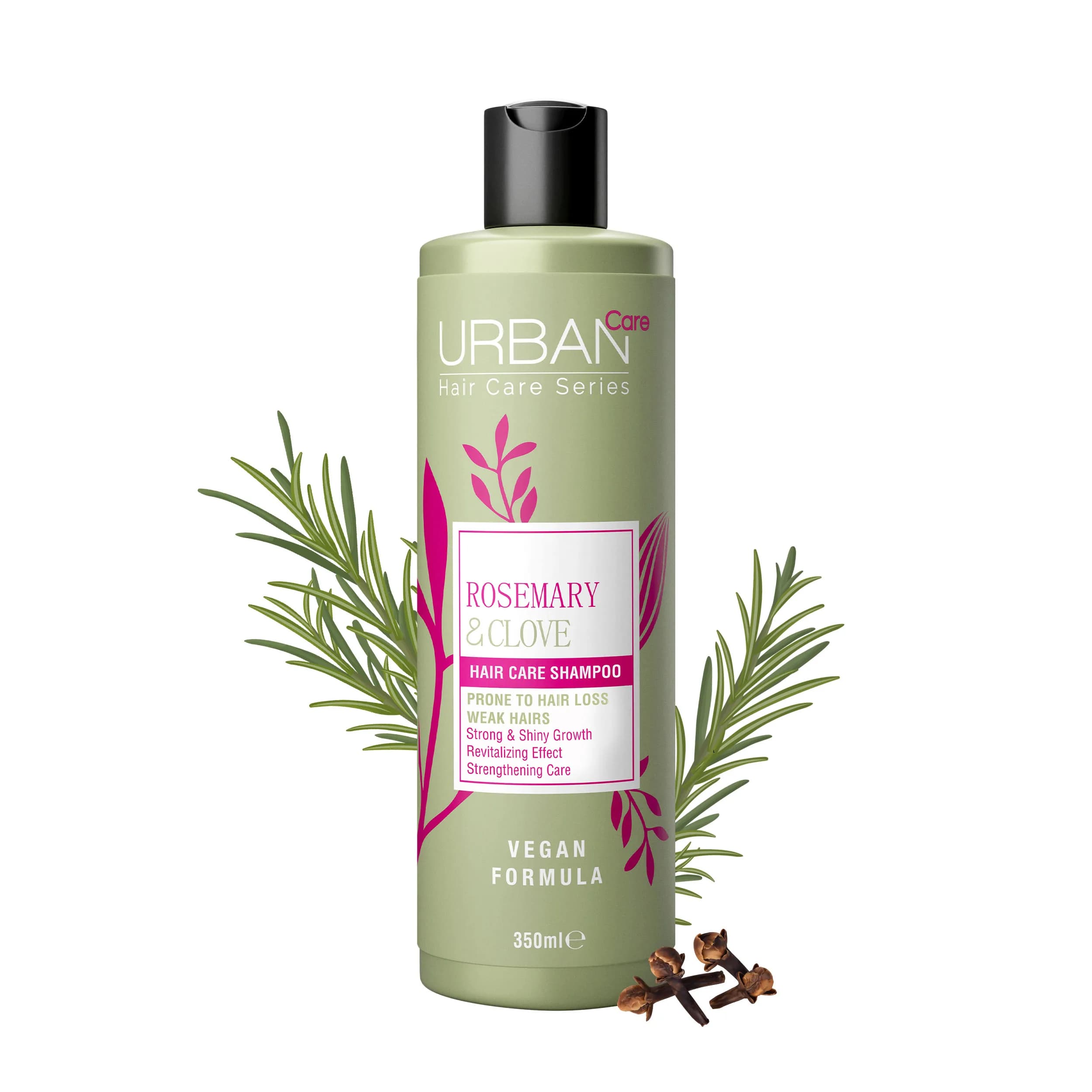 Strengthening shampoo with rosemary and cloves