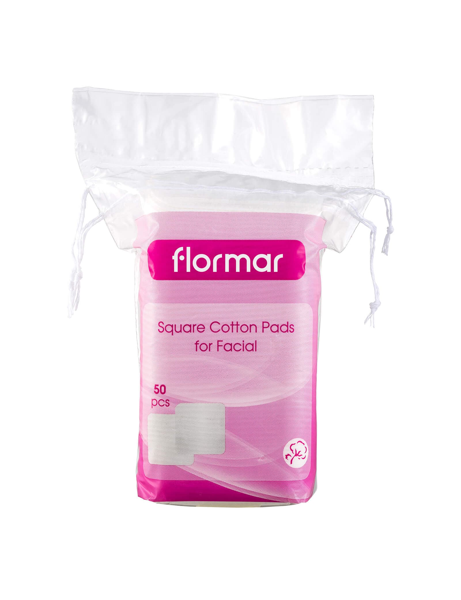 SQUARE COTTON PADS FOR FACIAL